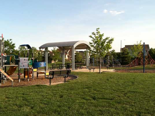 Blue Skies Park West Shelter