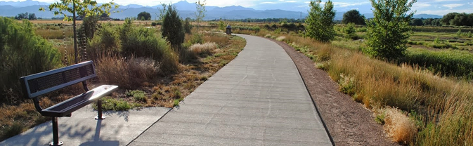 Longmont Park Bench Memorial Donation